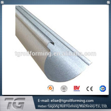 High Round Half Round / K tipo Gutter Roll formando máquina Cobre 0.5mm - 0.7mm melhor fornecedor na China